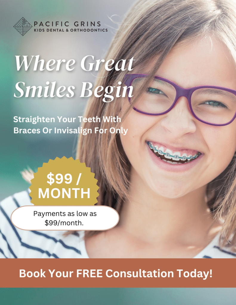 Pacific Grins Ortho Landing Page